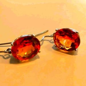 Padparadscha Faceted Ovals
